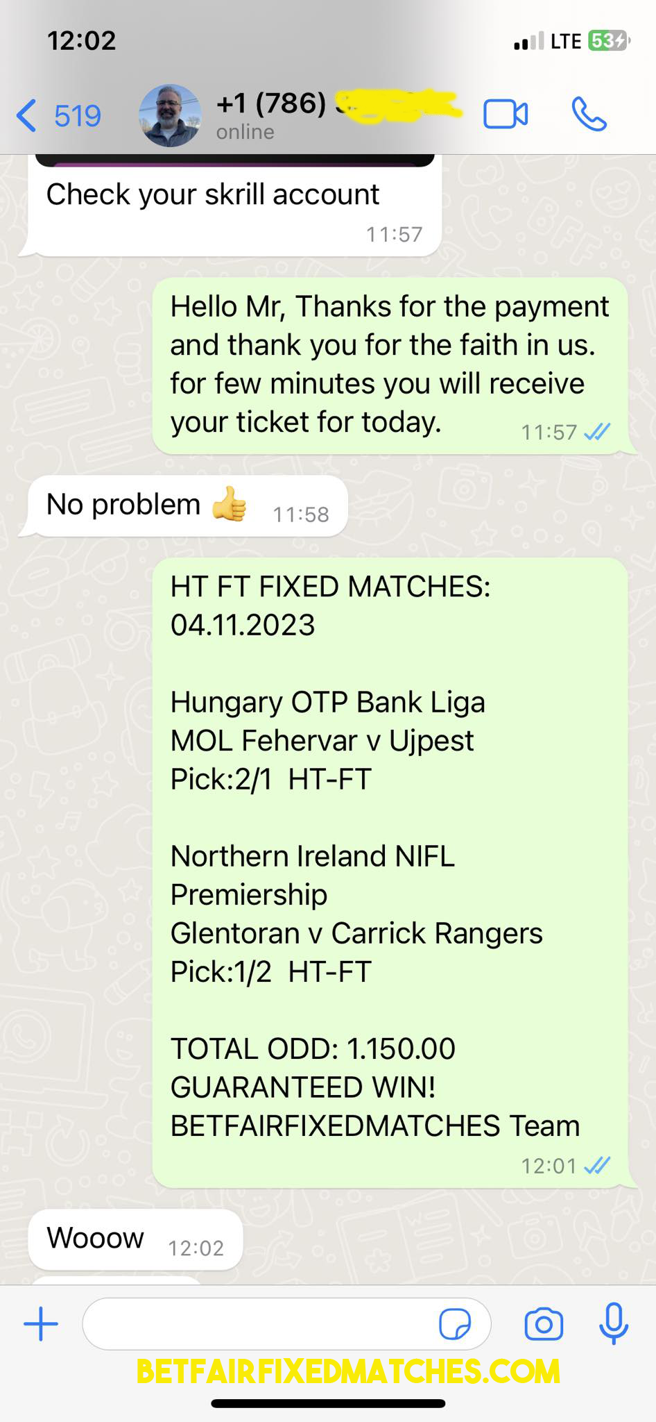 Betting HT FT Fixed Matches